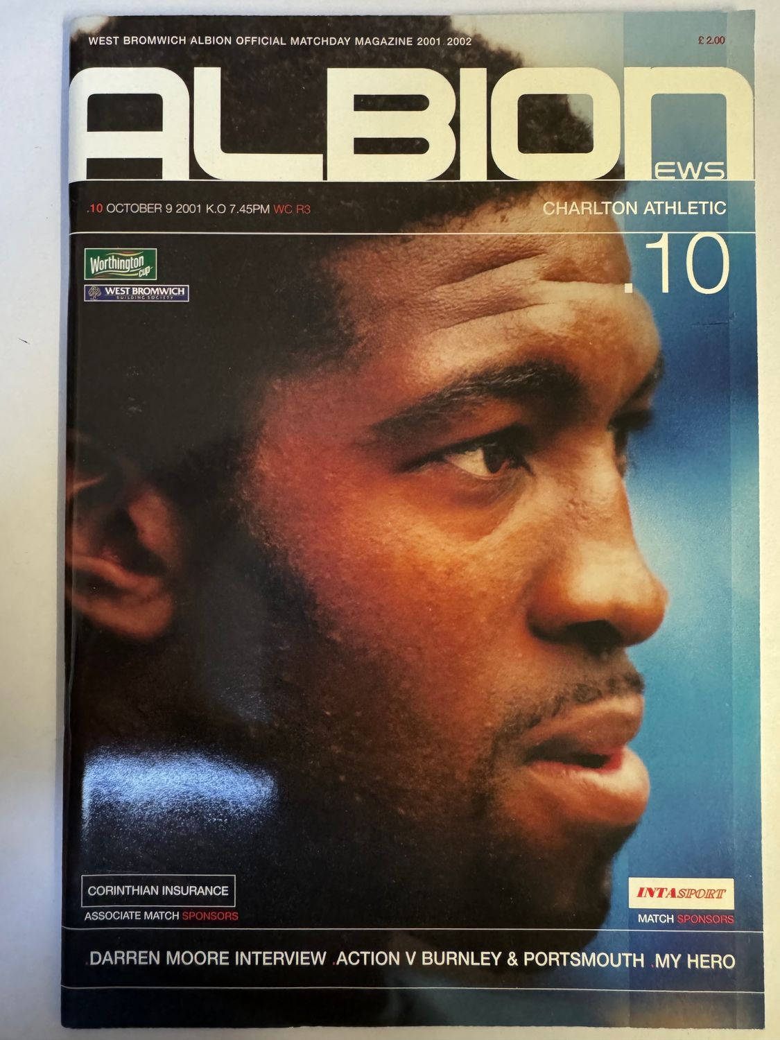 WBA v Charlton 9/10/01