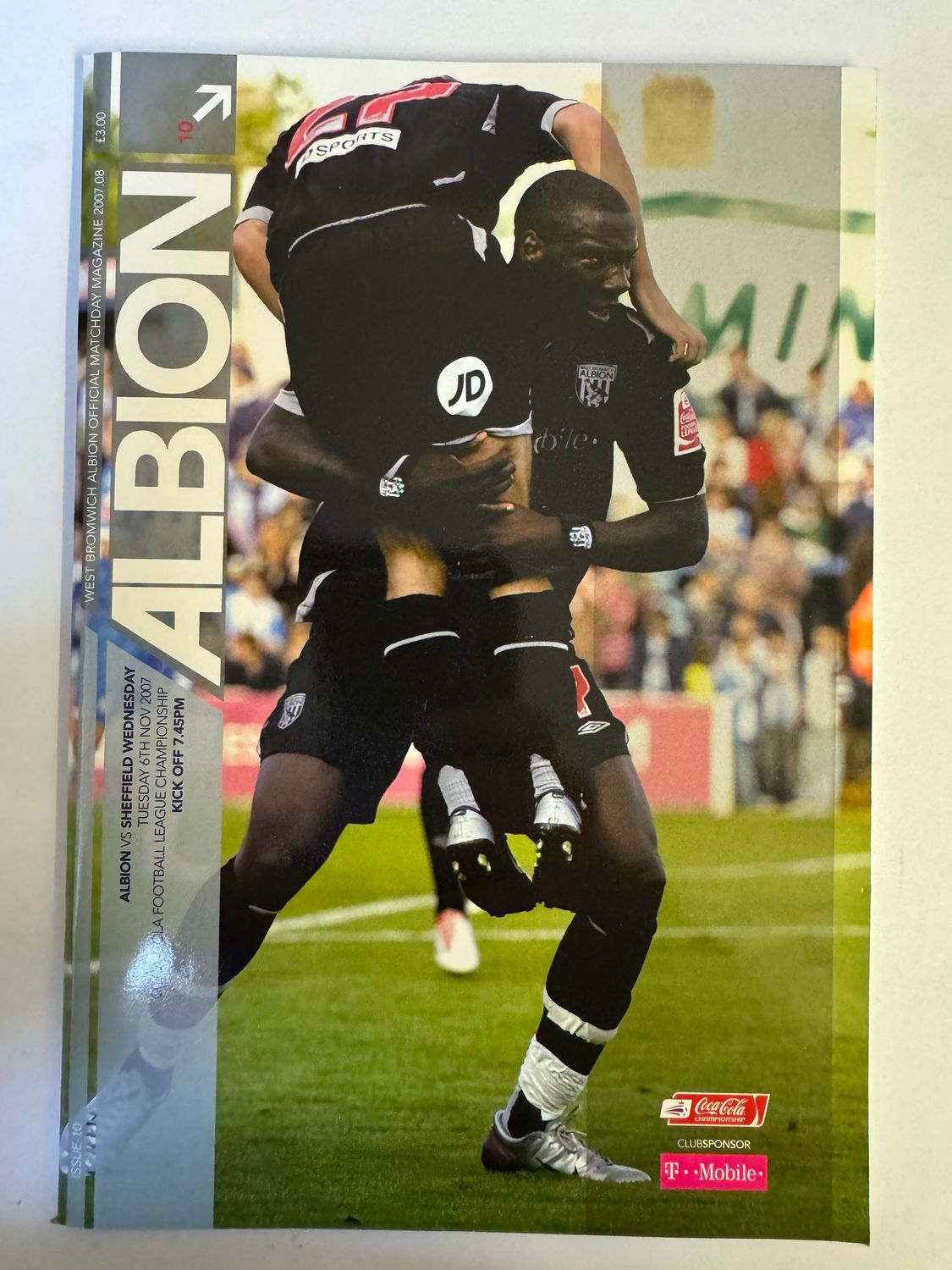 WBA v Sheffield Wednesday 6/11/07