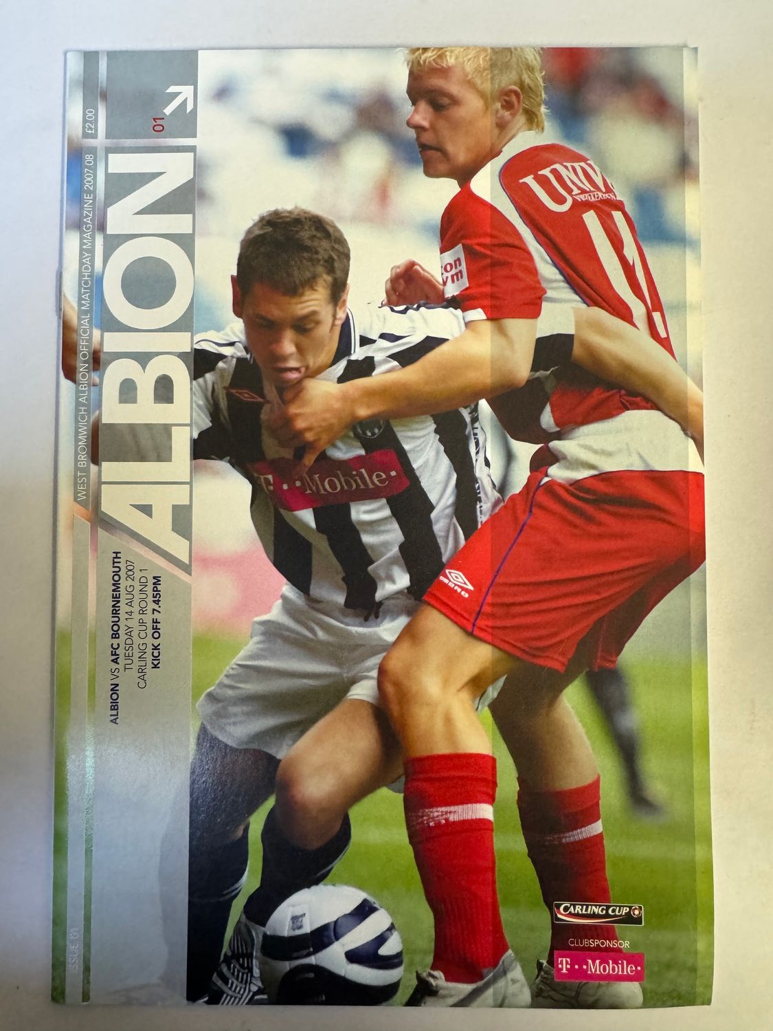 WBA v Bournemouth 14/8/07