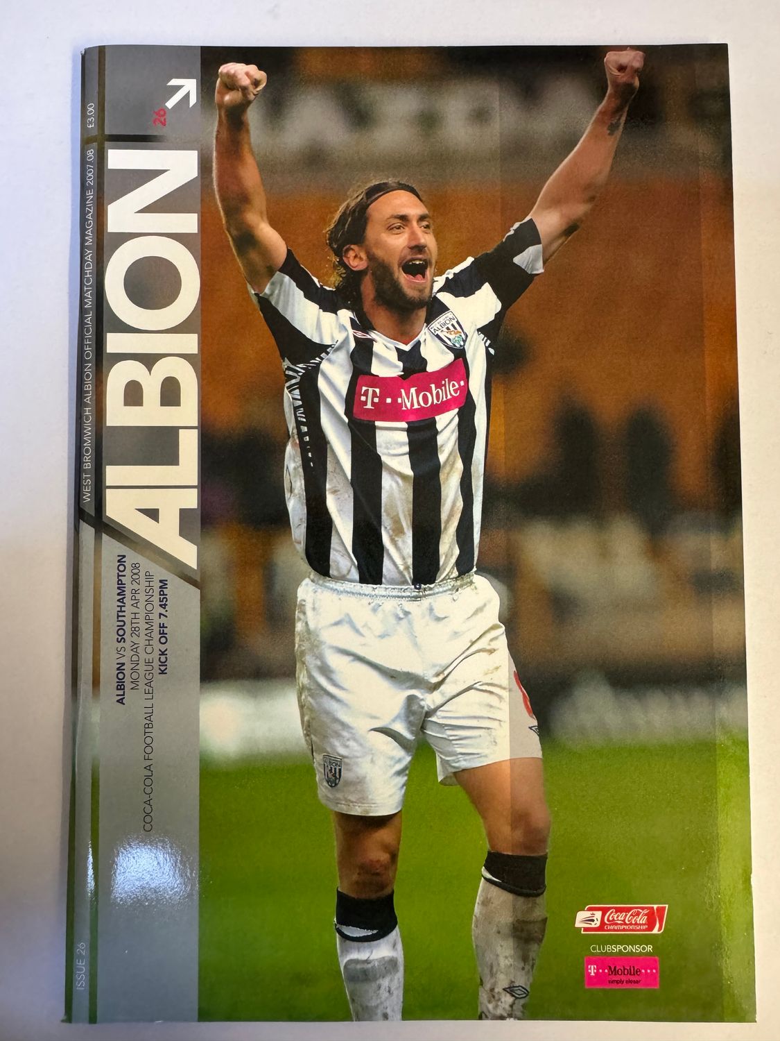 WBA v Southampton 28/4/08