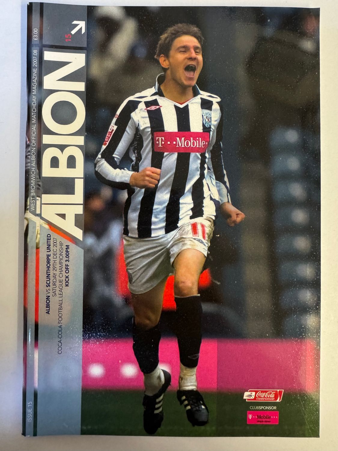 WBA v Scunthorpe 29/12/07