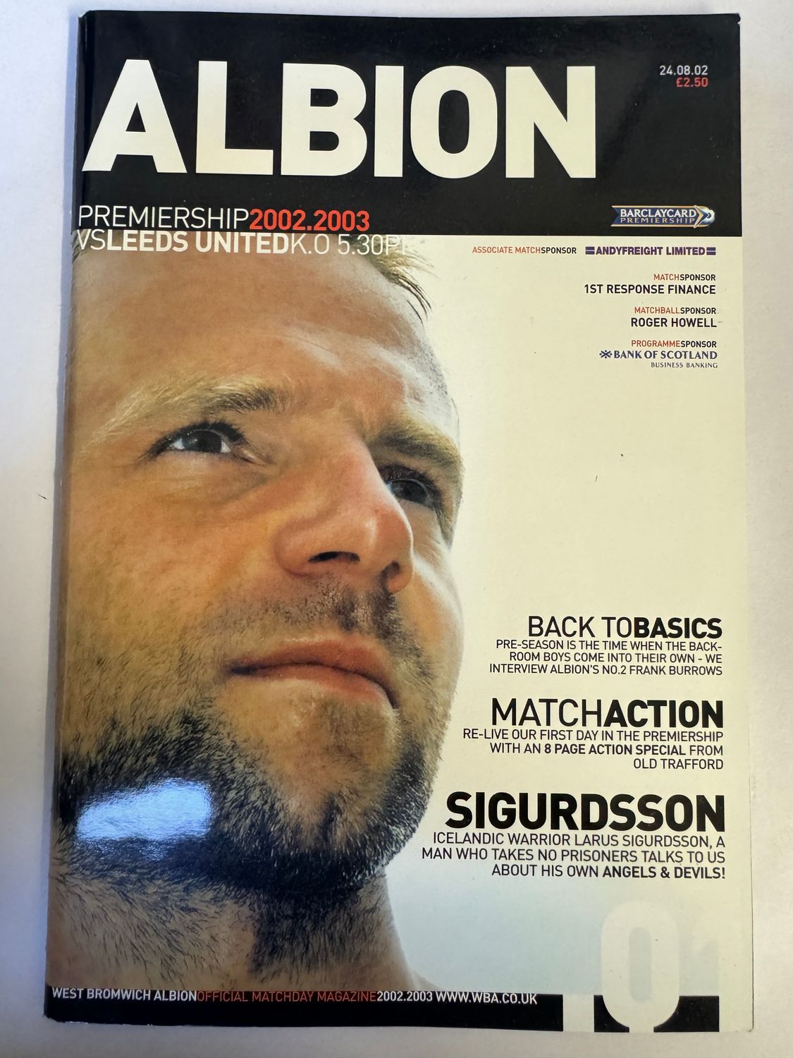 WBA v Leeds 24/8/02