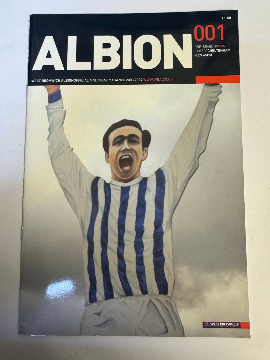WBA v Cheltenham 31/7/03