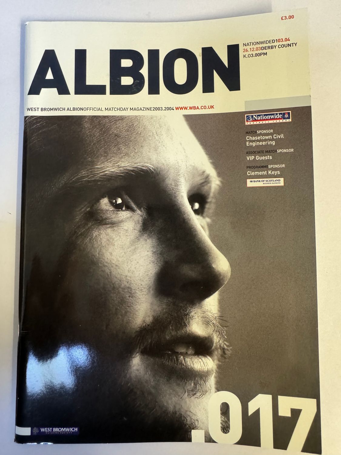 WBA v Derby 26/12/03