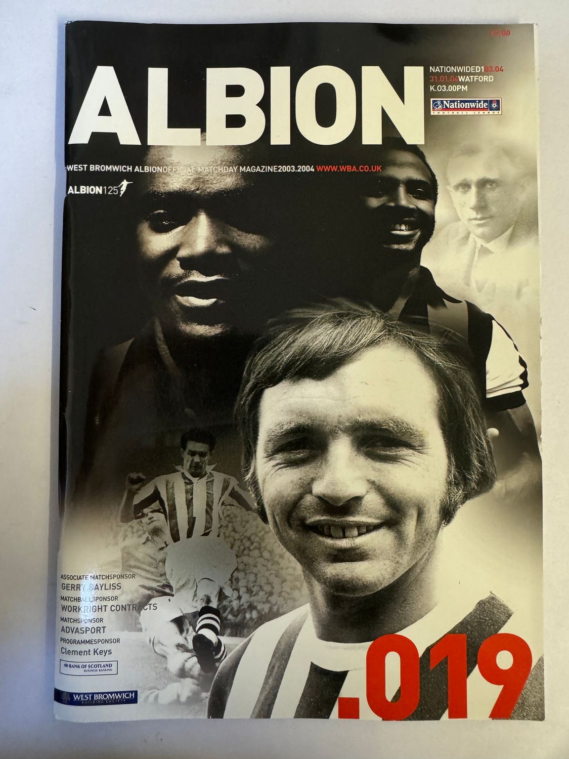 WBA v Watford 31/1/04