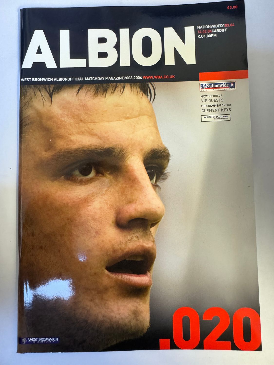 WBA v Cardiff 14/2/04