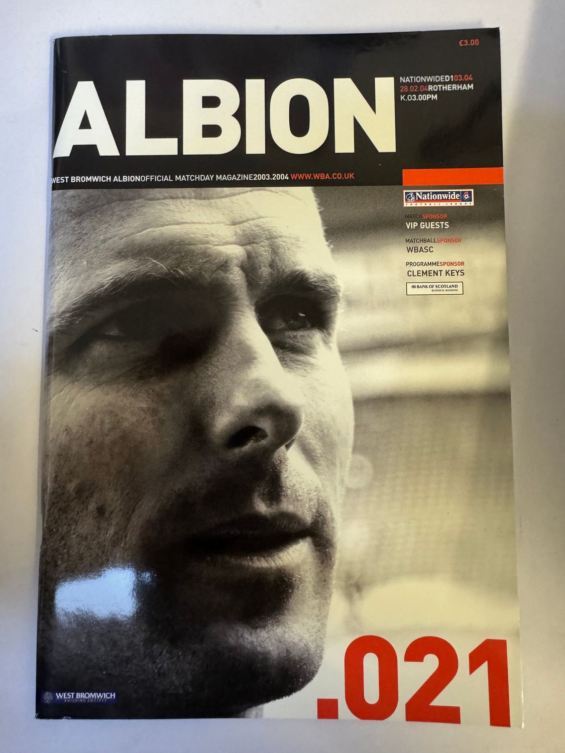 WBA v Rotherham 28/2/04