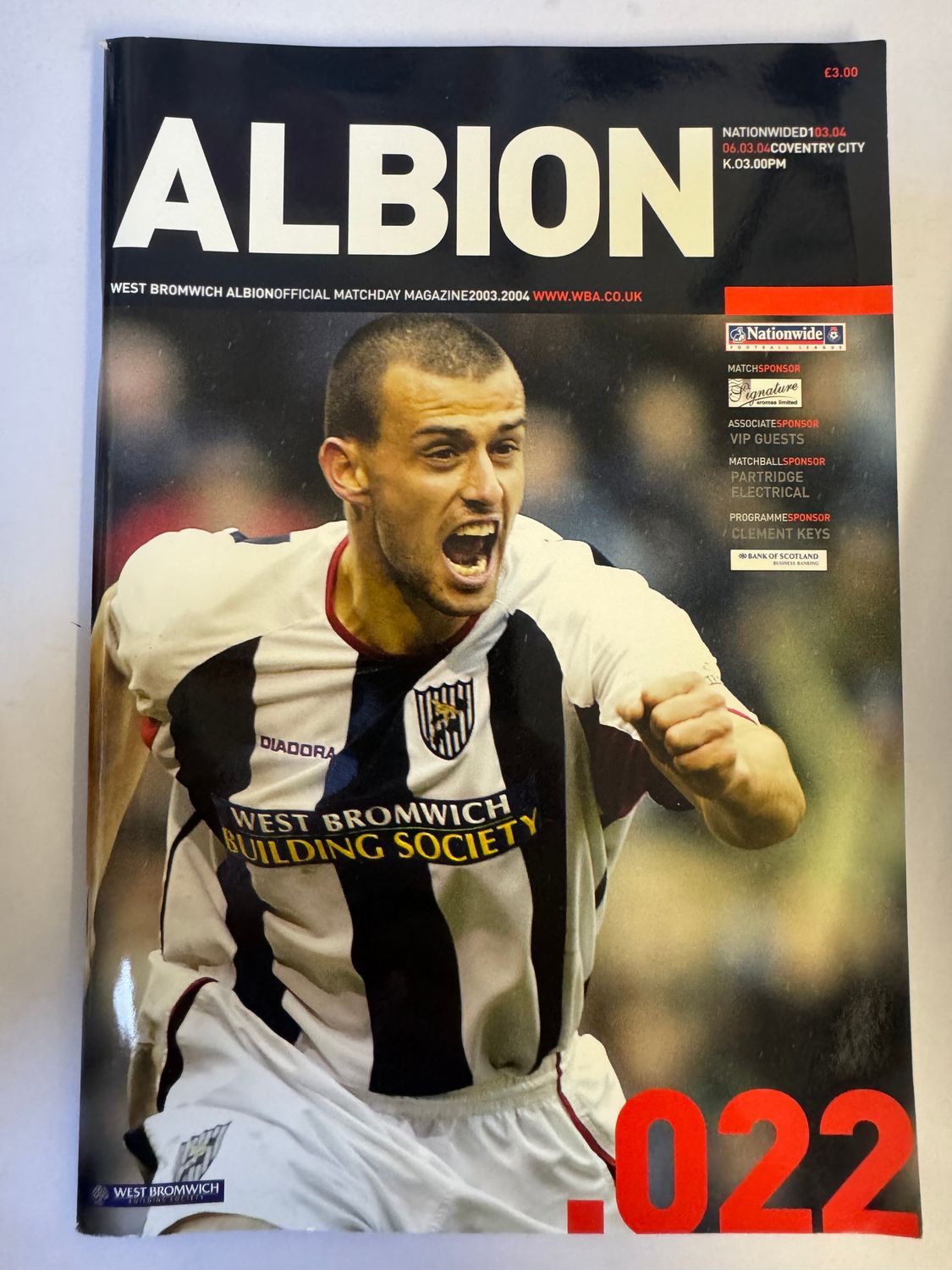 WBA v Coventry 6/3/04