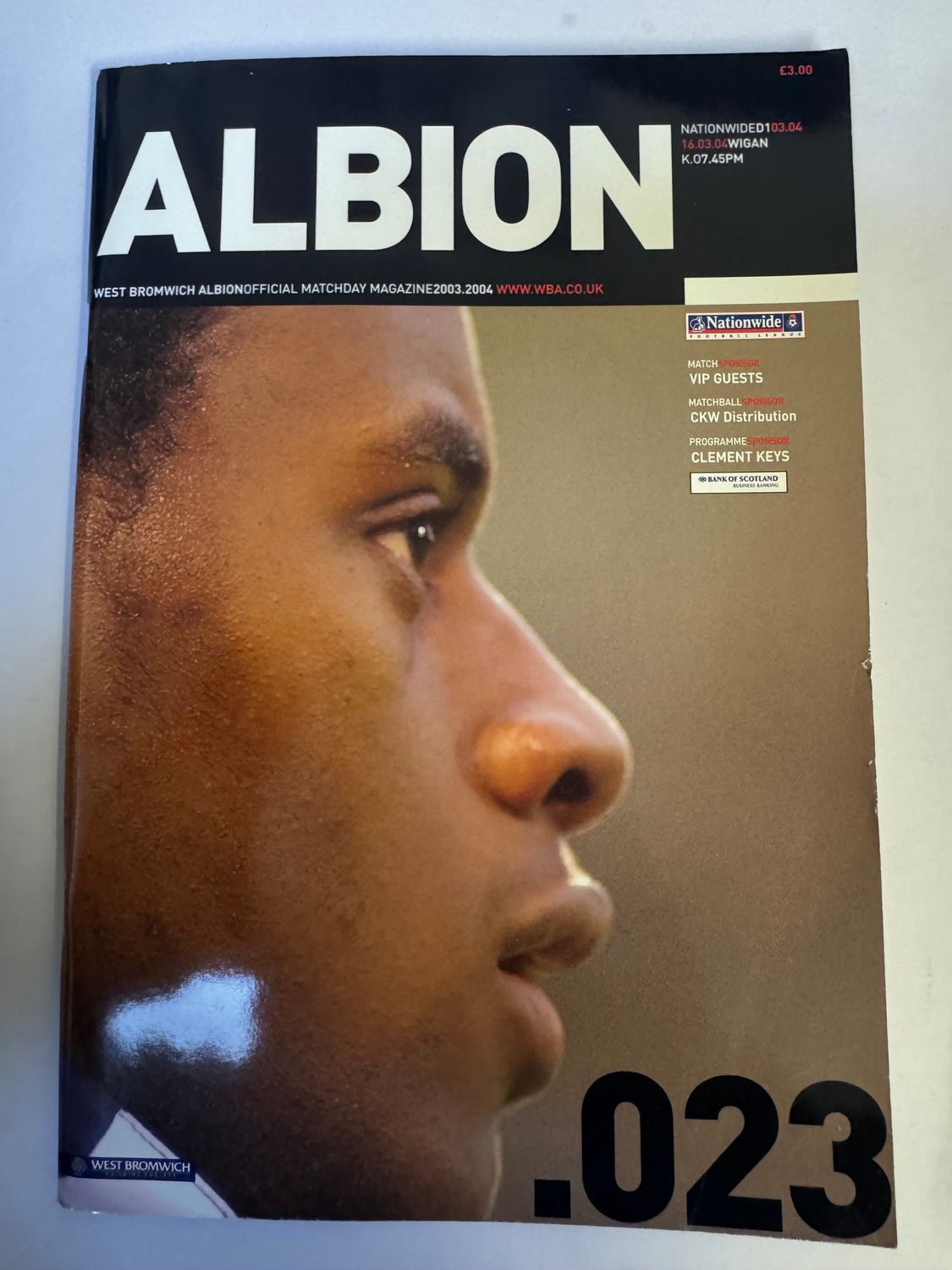 WBA v Wigan 16/3/04