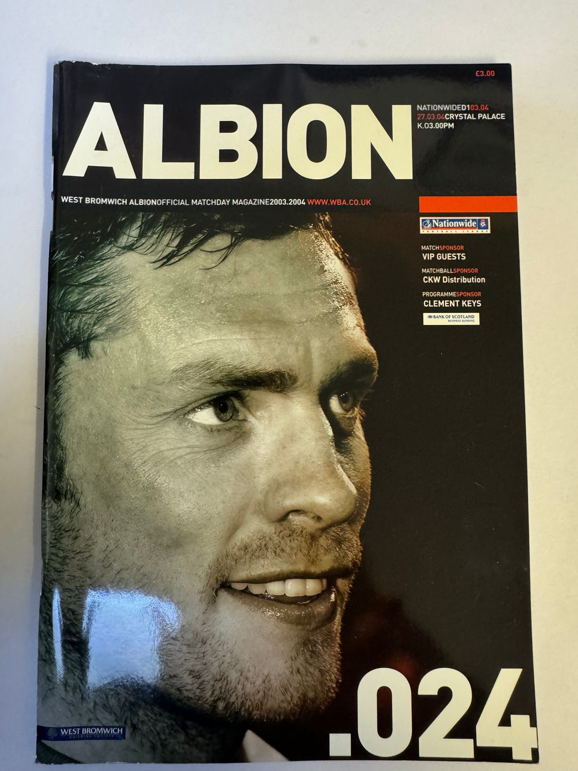 WBA v Crystal Palace 27/3/04