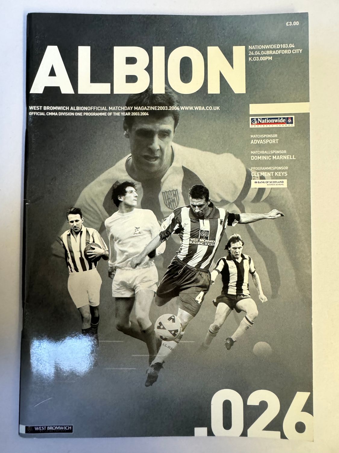 WBA v Bradford 24/4/04
