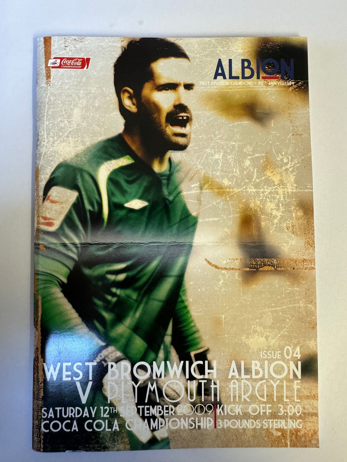WBA v Plymouth 12/9/09
