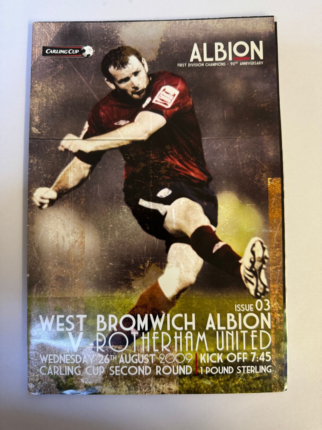 WBA v Rotherham 26/8/09