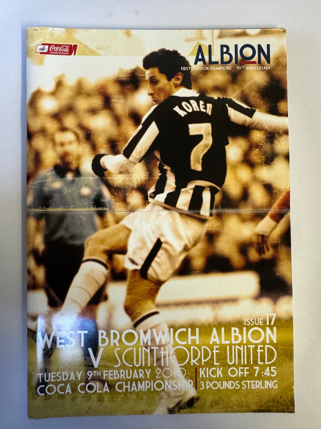 WBA v Scunthorpe 9/2/10