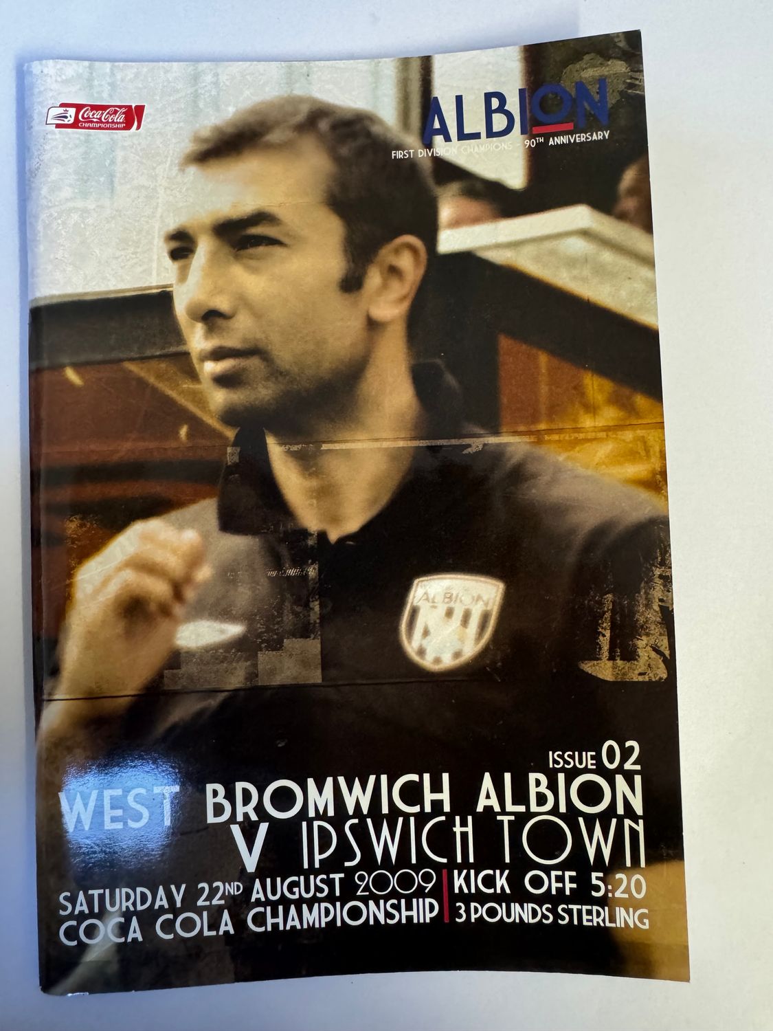 WBA v Ipswich 22/8/09