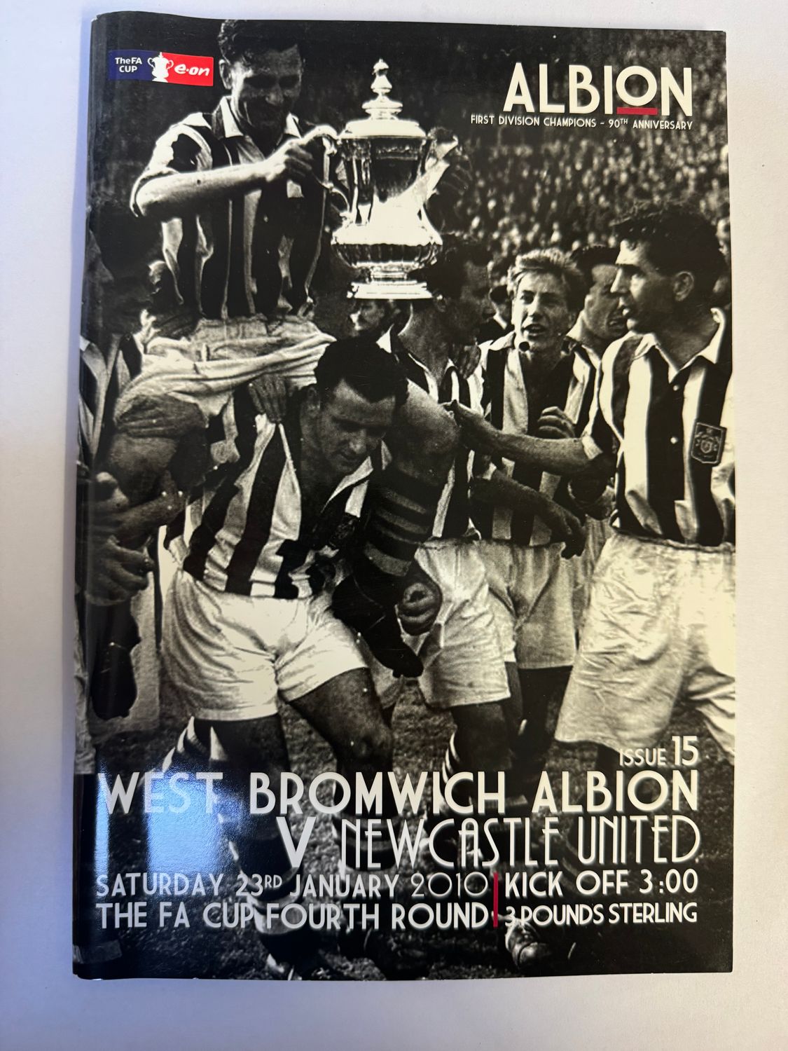 WBA v Newcastle United 23/1/10