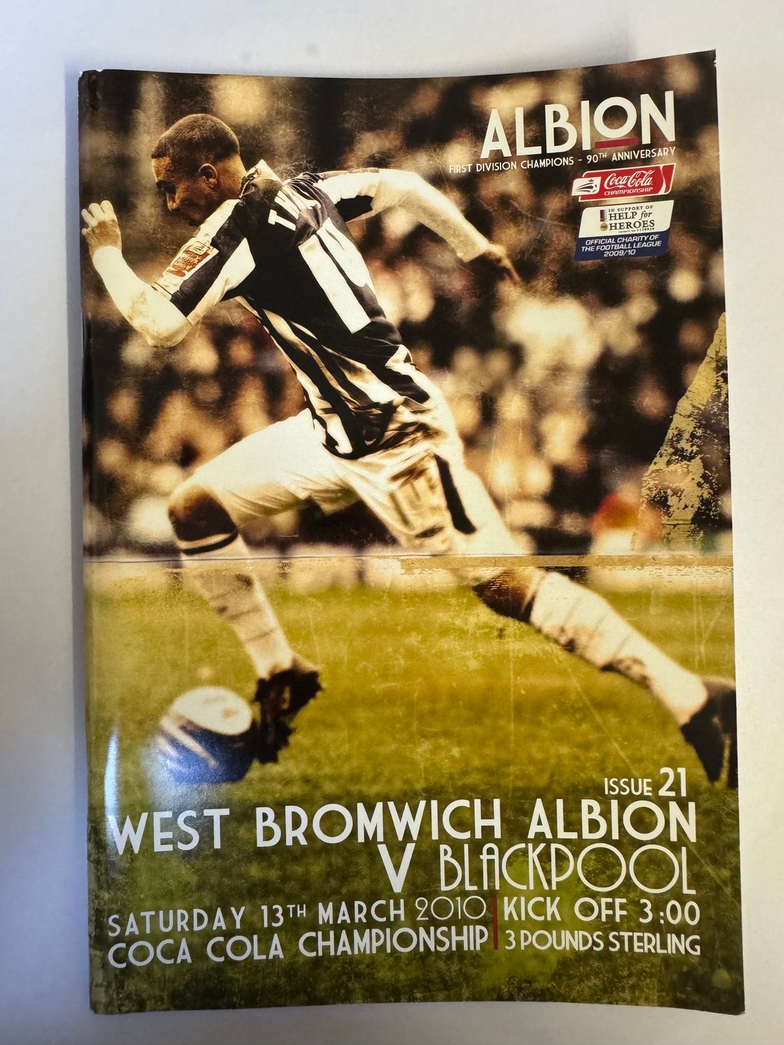 WBA v Blackpool 13/3/10