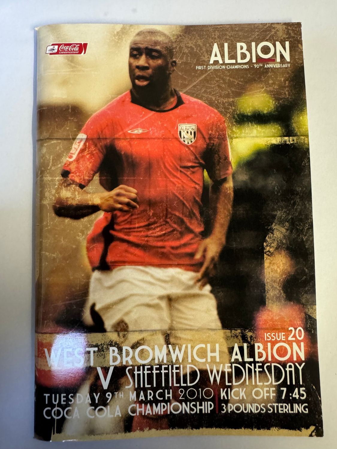 WBA v Sheffield Wednesday 9/3/10