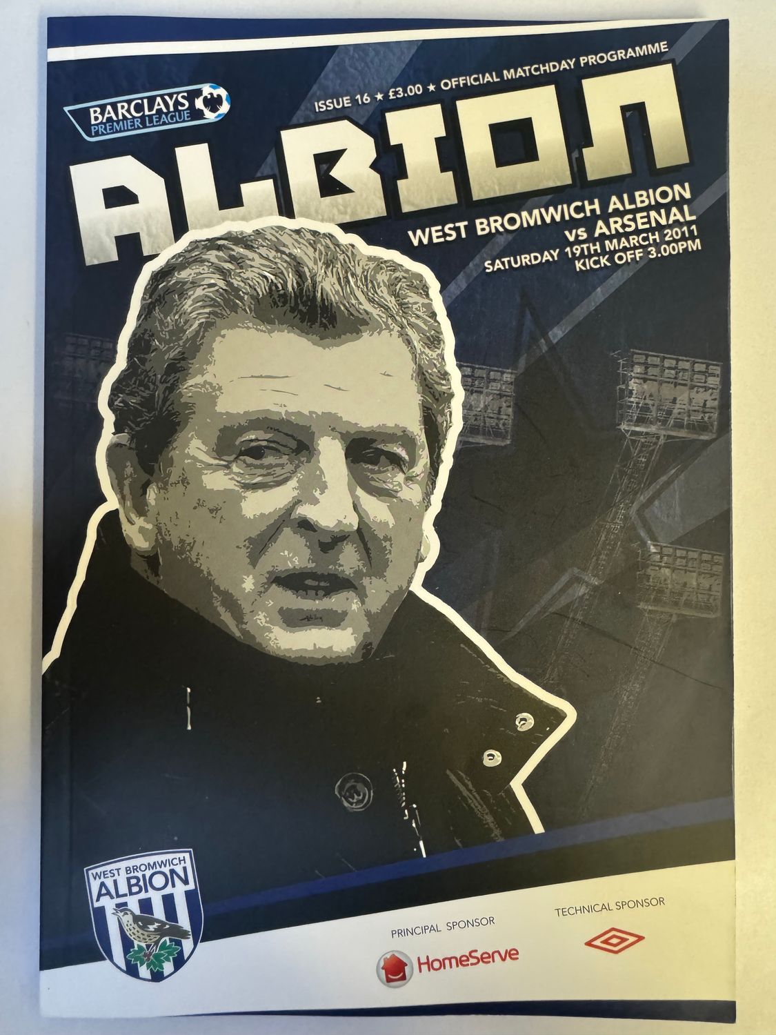 WBA v Arsenal 19/3/11