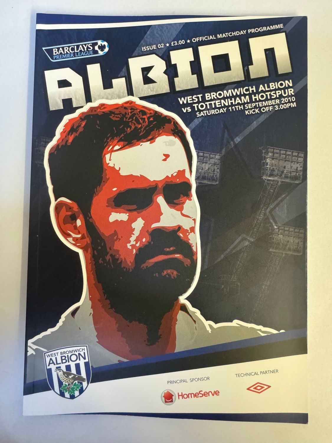 WBA v Tottenham Hotspur 11/9/10