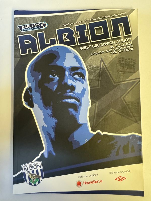 WBA v Fulham 23/10/10