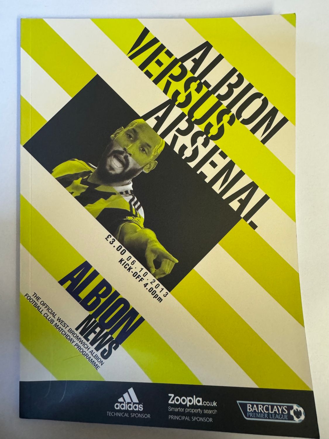 WBA v Arsenal 6/10/13