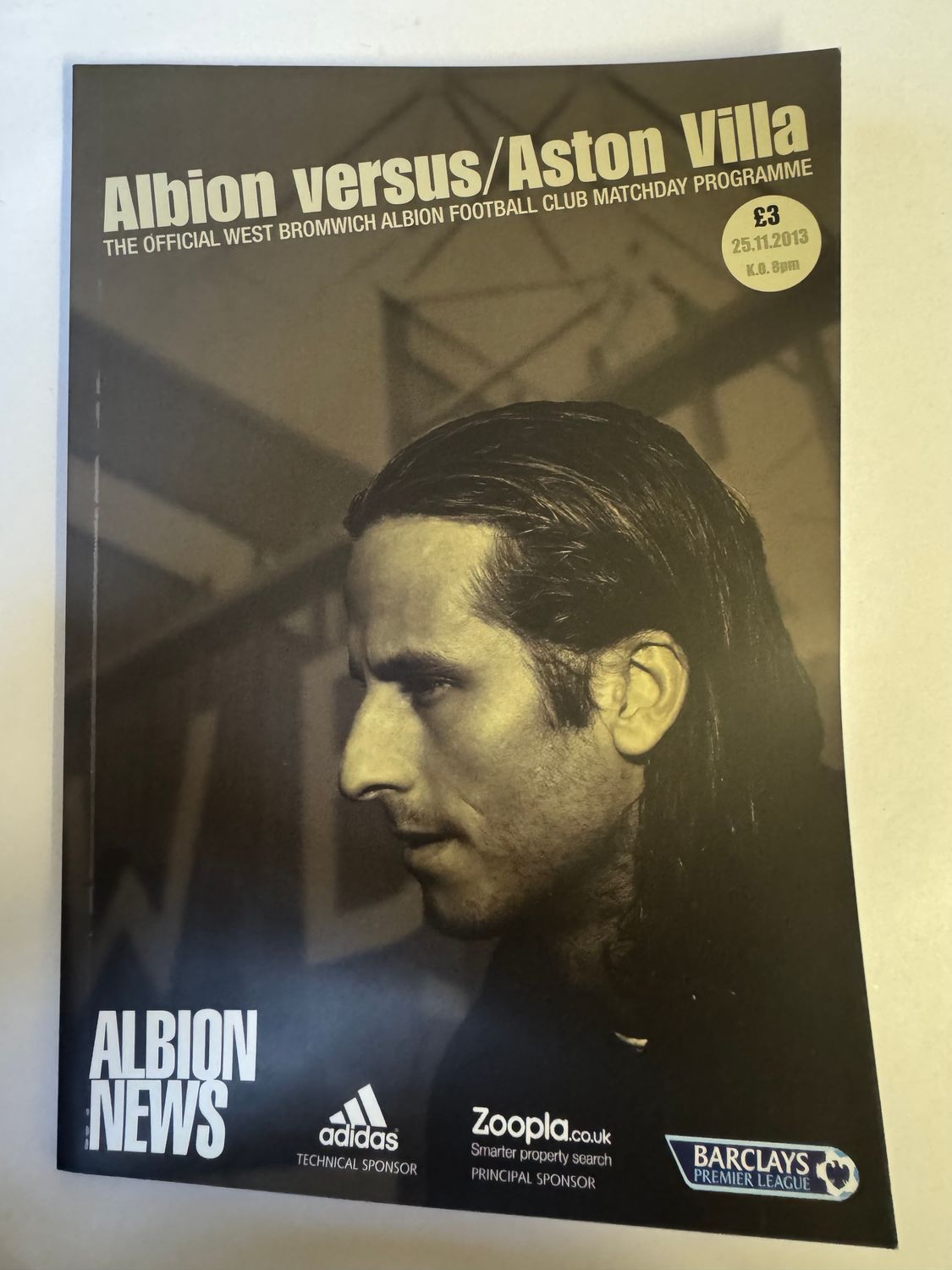 WBA v Aston Villa 25/11/13