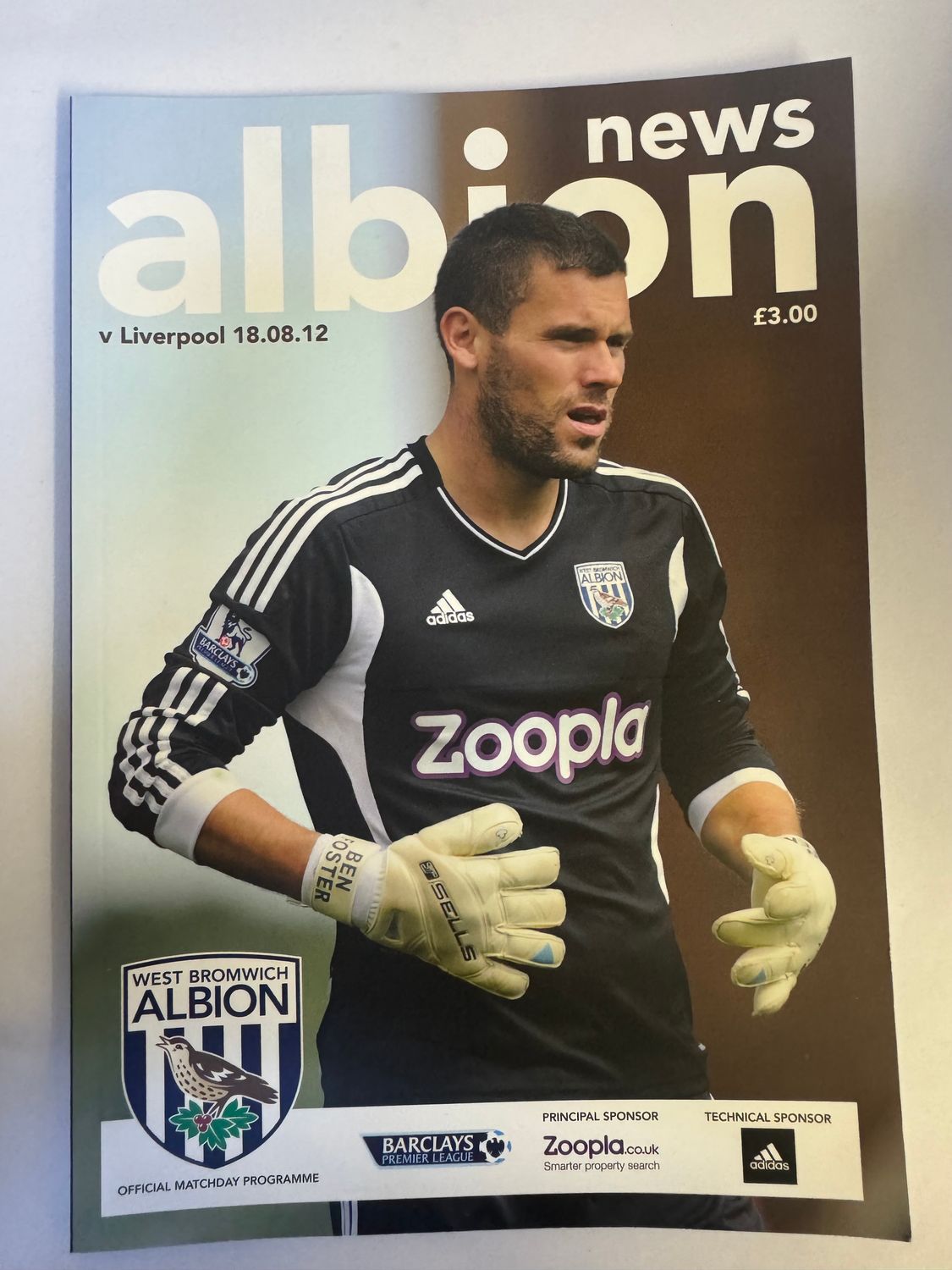 WBA v Liverpool 18/8/12