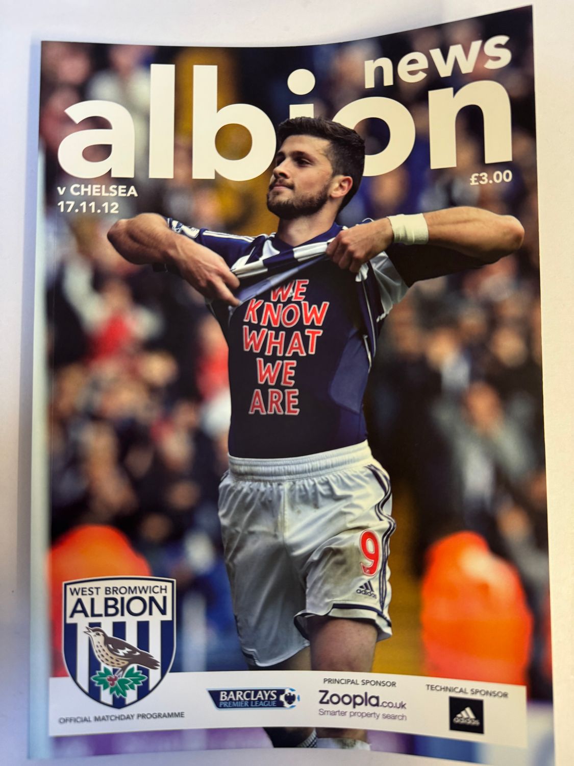 WBA v Chelsea 17/11/12