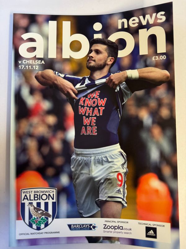WBA v Chelsea 17/11/12