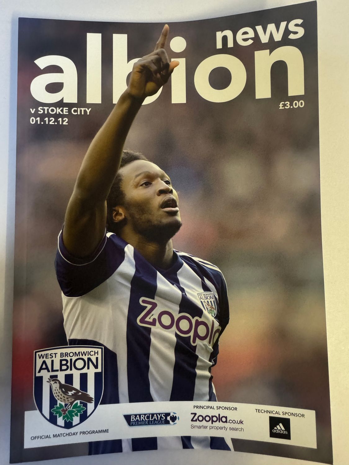 WBA v Stoke City 1/12/12