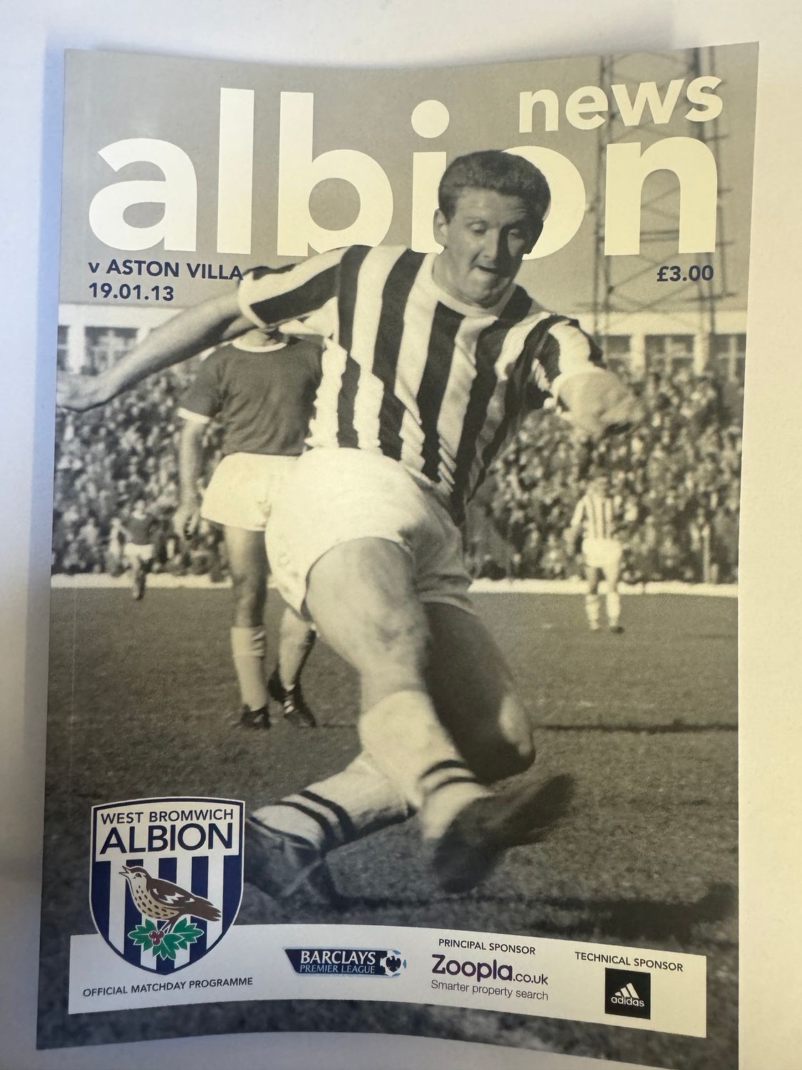 WBA v Aston Villa 19/1/13