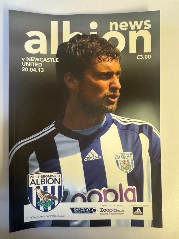 WBA v Newcastle 20/4/13