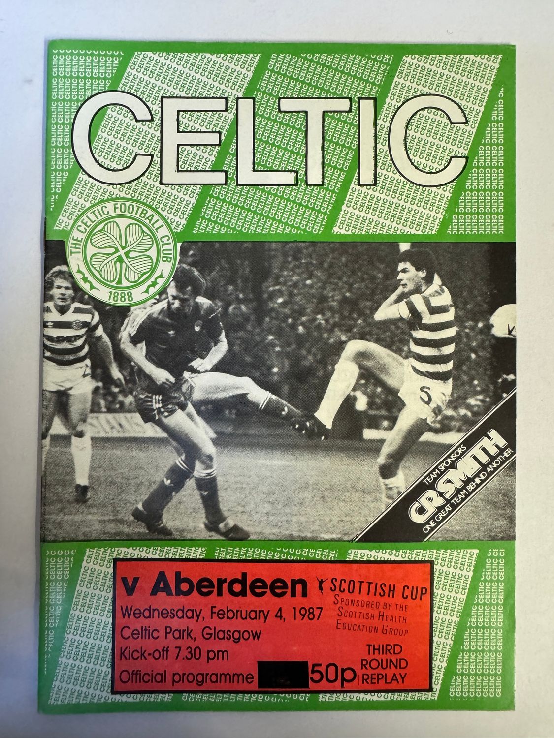 Celtic v Aberdeen - 4/2/87