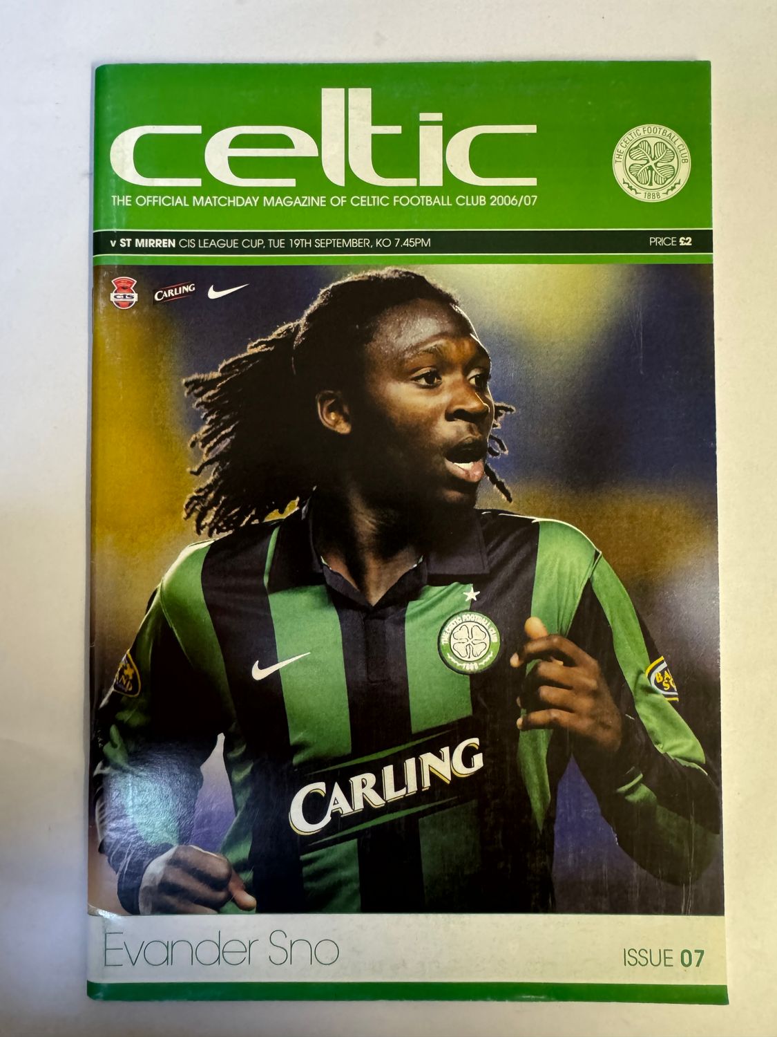 Celtic v St Mirren - 19/9/06