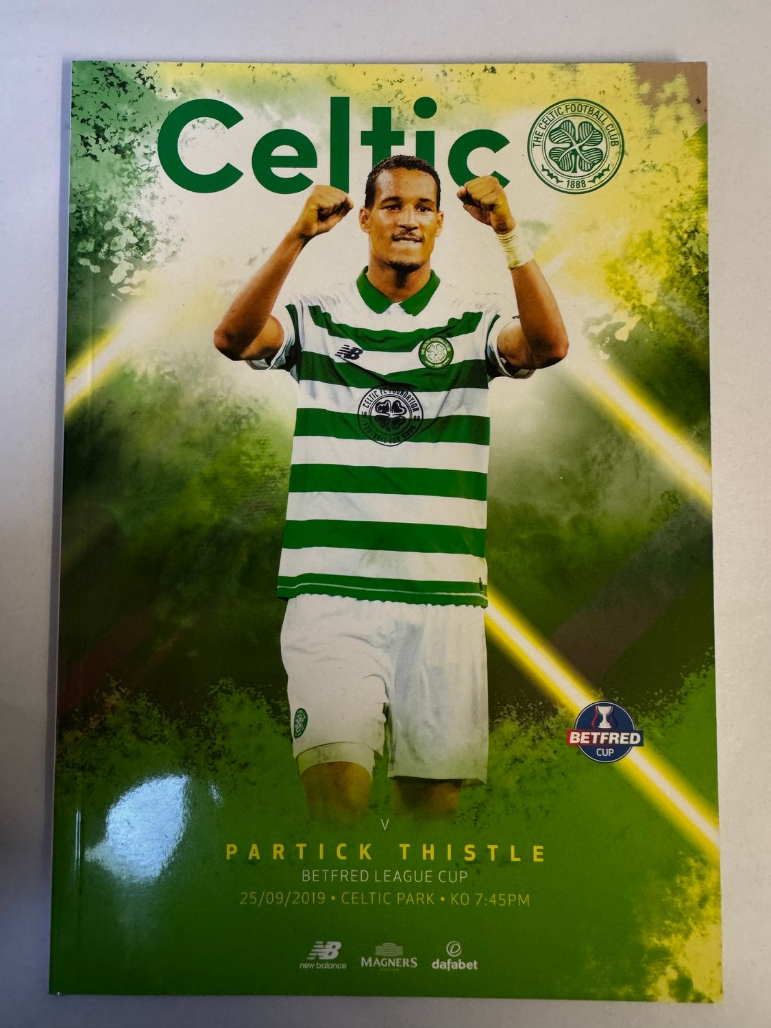 Celtic v Partick - 25/09/19