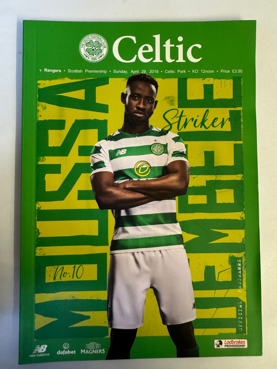 Celtic v Rangers - 29/4/18