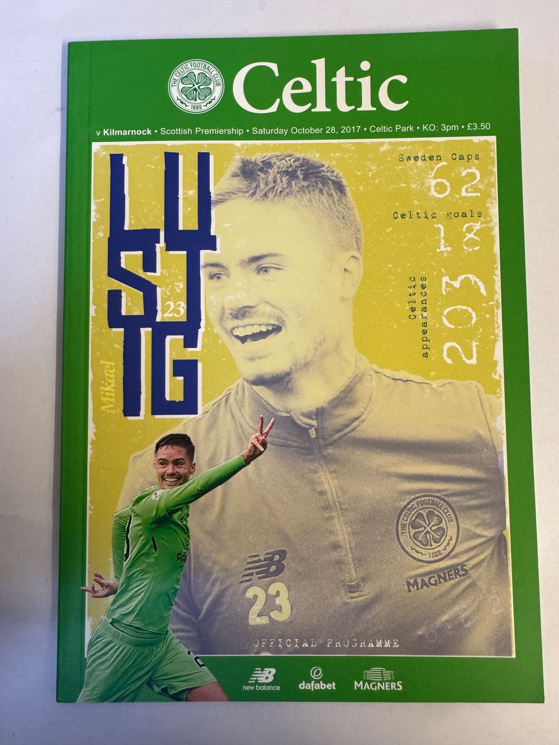 Celtic v Kilmarnock - 28/10/17