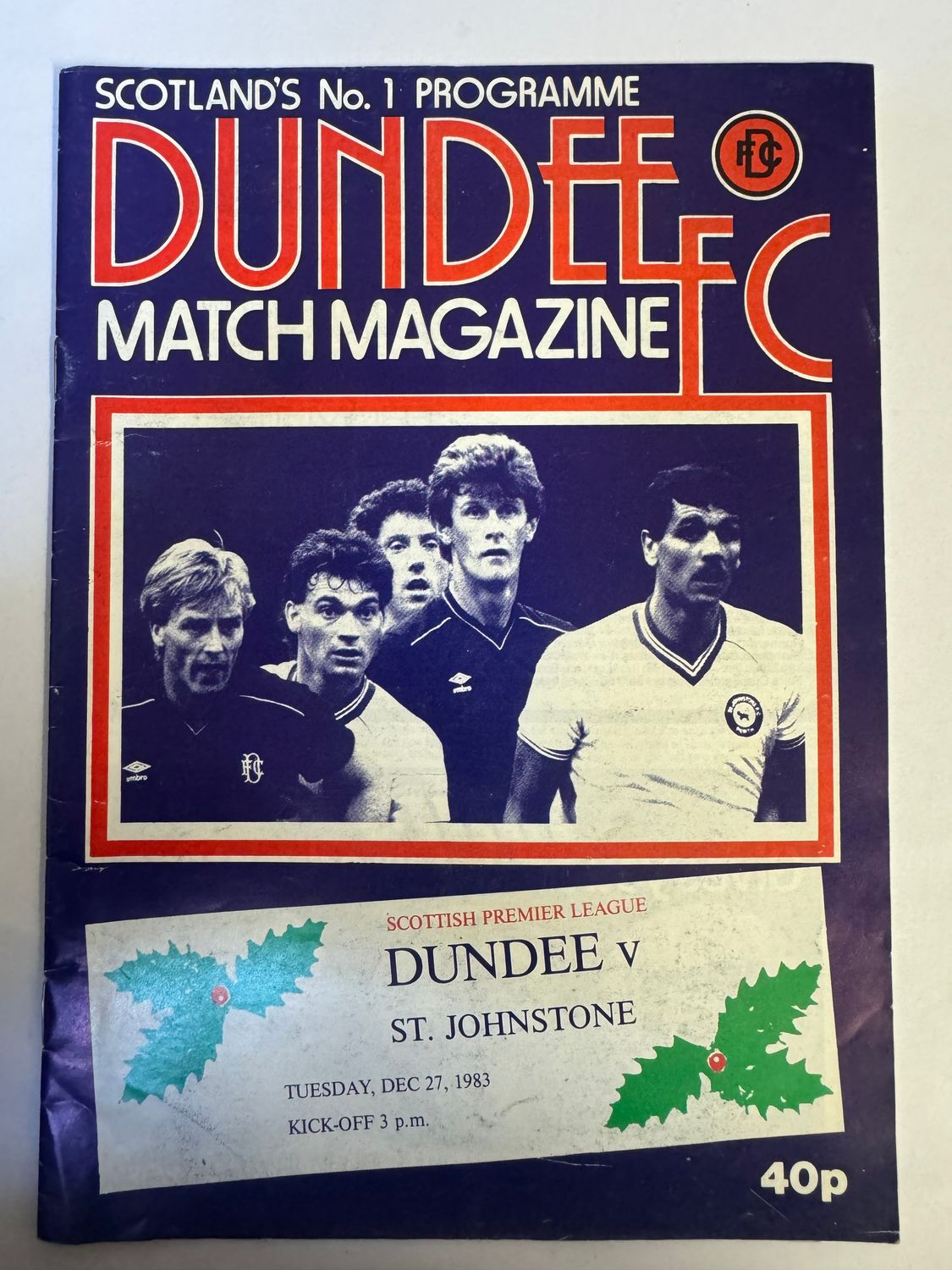 Dundee v St.Johnstone - 27/12/83