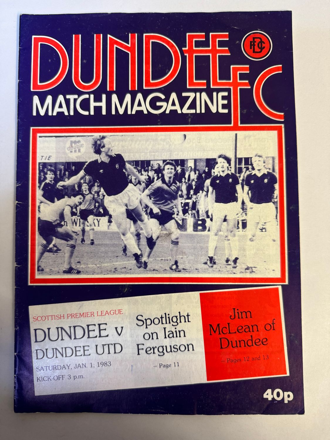 Dundee v Dundee Utd - 1/1/83