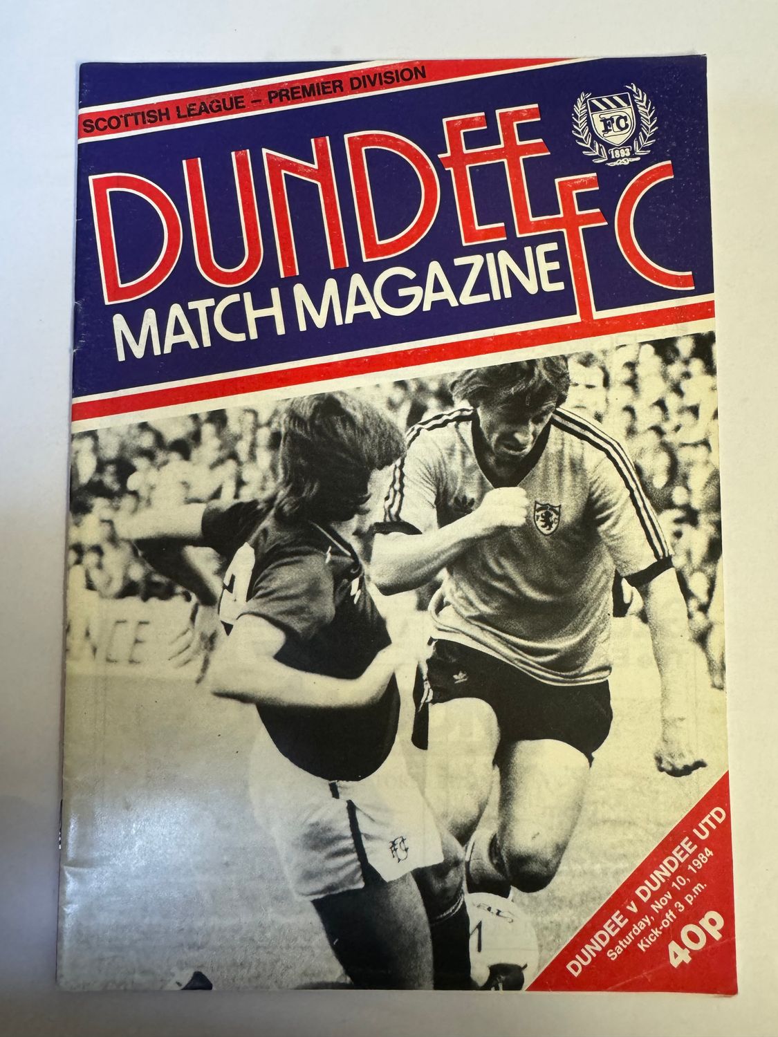 Dundee v Dundee Utd - 10/11/84
