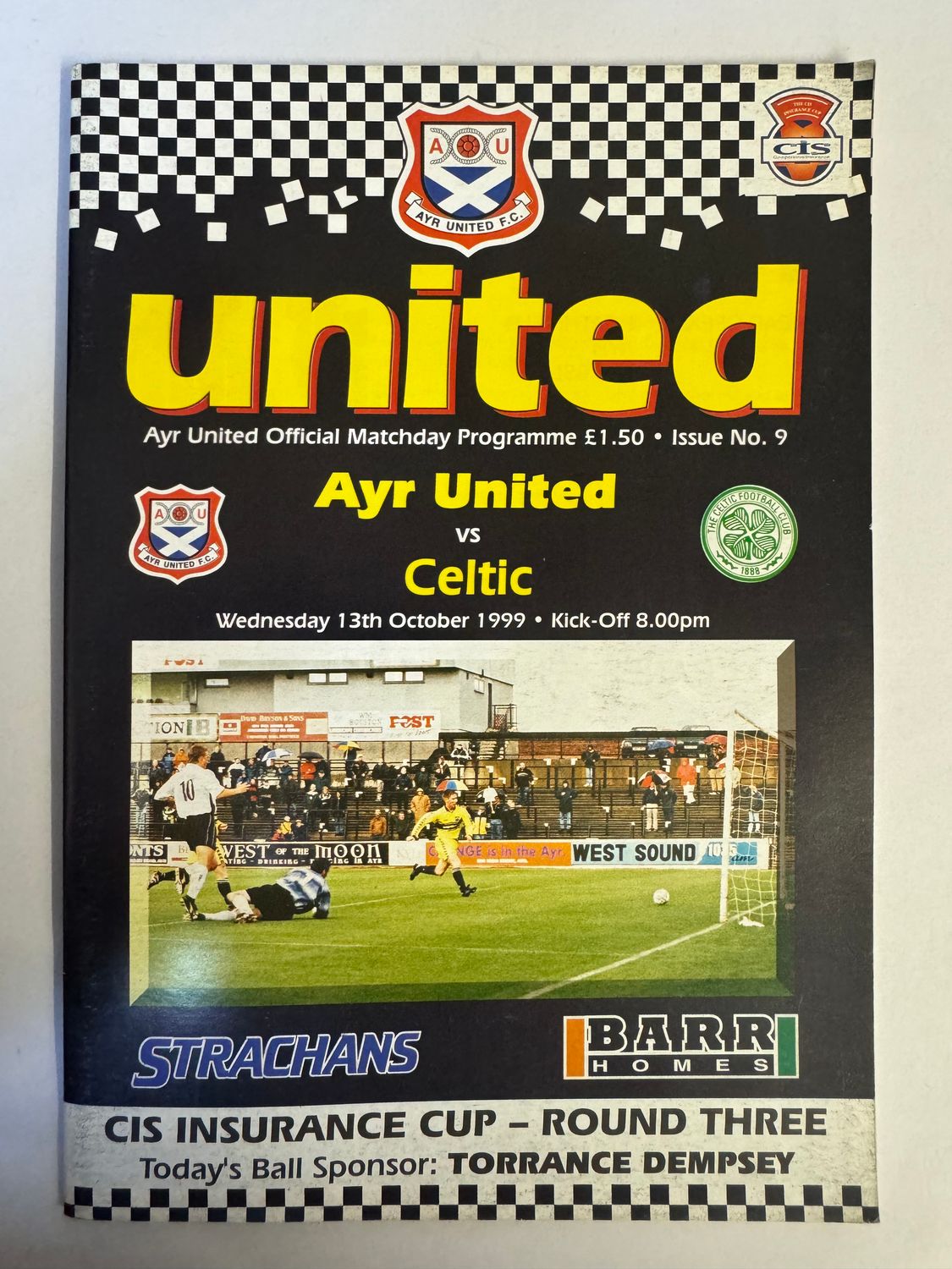 Ayr United v Celtic - 13/10/99
