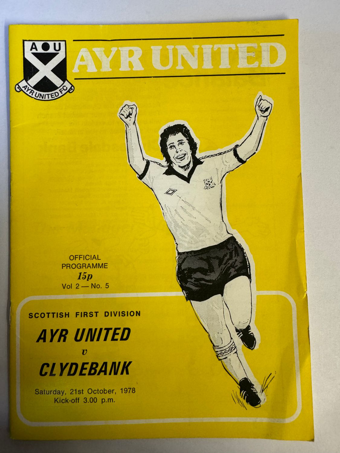 Ayr United v Clydebank - 21/10/78