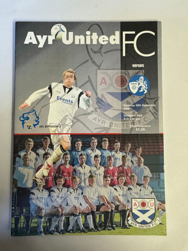 Ayr United v Raith - 30/9/06