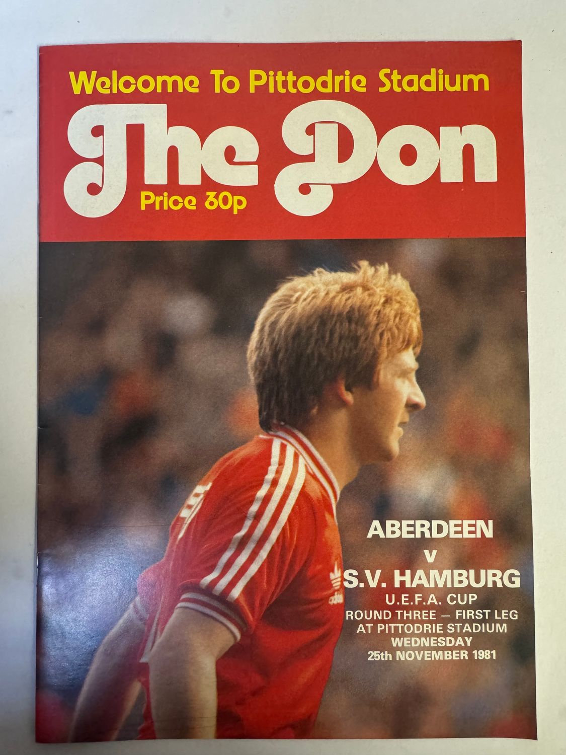 Aberdeen v SV Hamburg - 25/11/81