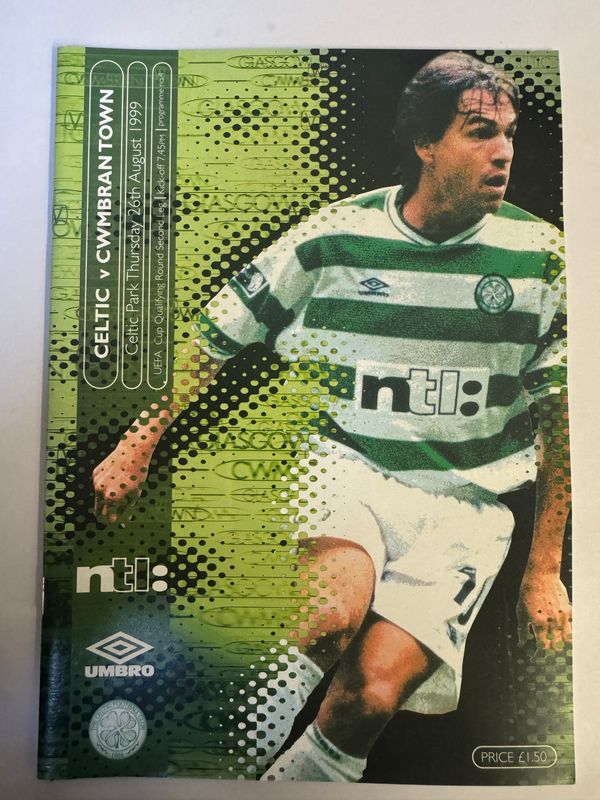 Celtic v Cwmbran Town - 26/8/99