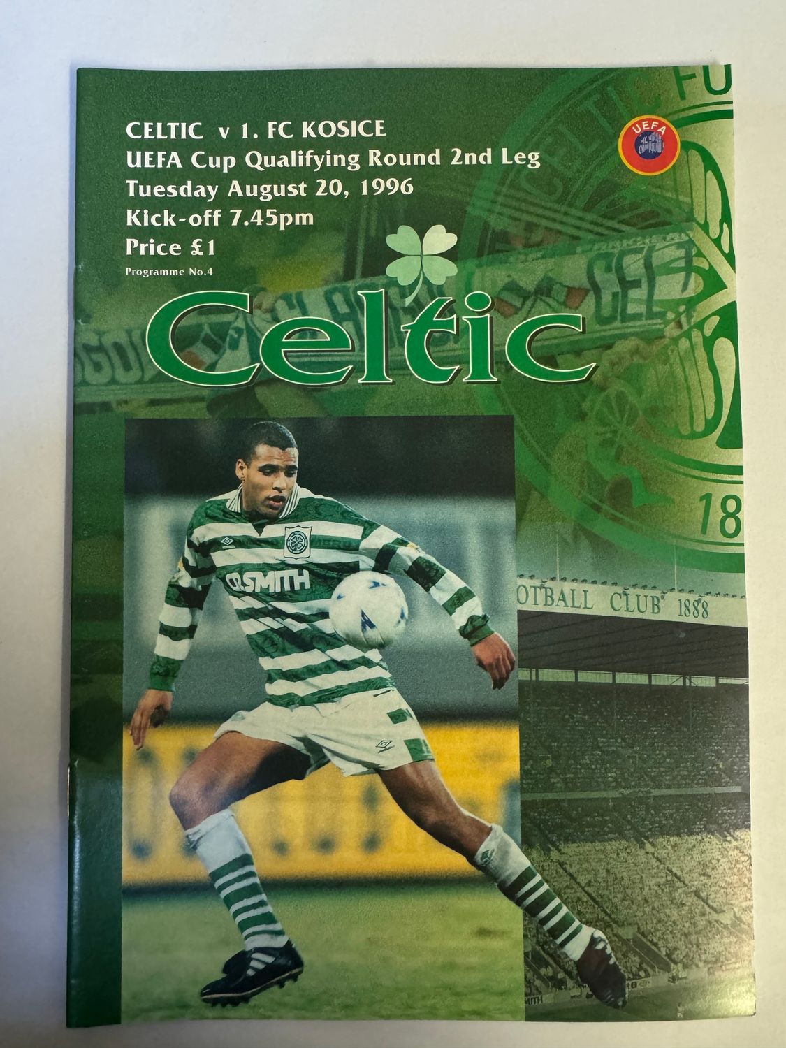 Celtic v FC Kosice - 20/8/96