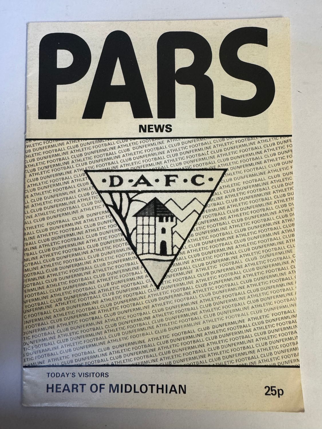 Dunfermline v Hearts - 29/8/81