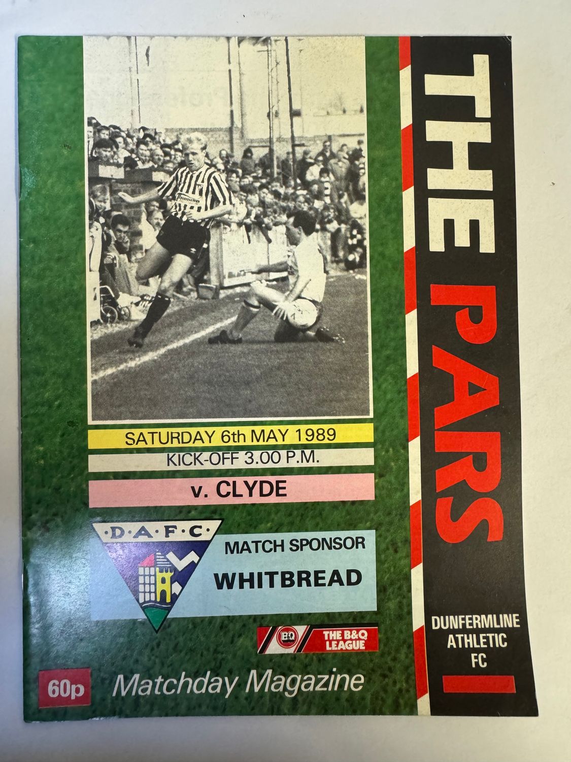 Dunfermline v Clyde - 6/5/89