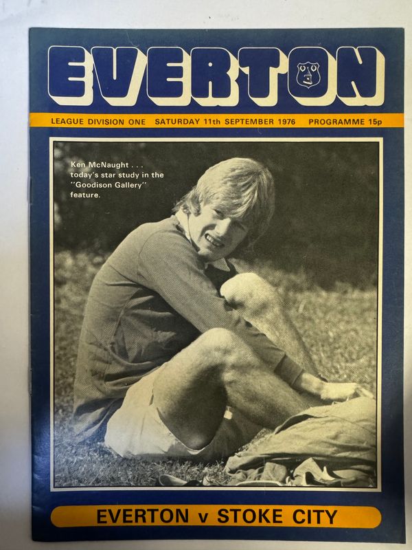Everton v Stoke - 11/9/76